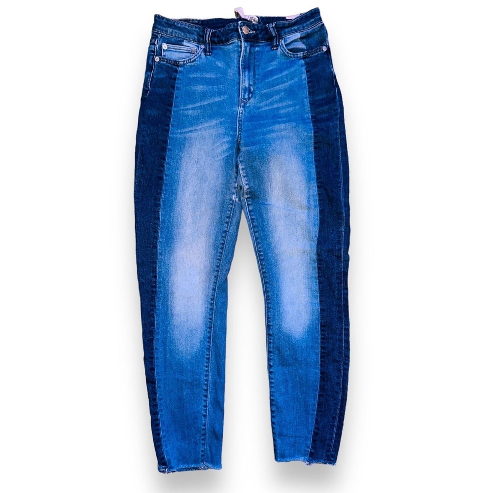 C6 Lovers‎ + Friends Denim Jeans Size 28 Two Tone Mason Leg Womens
